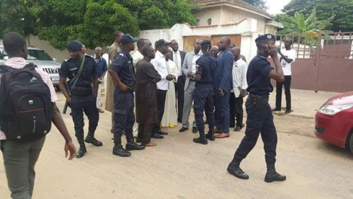 Les images des coulisses de l’audition de Ousmane Sonko