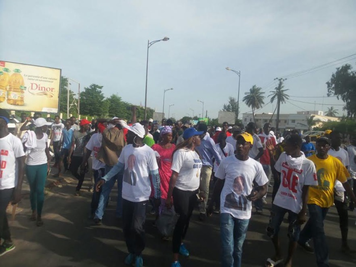 Les images de la forte mobilisation du Front Wattu Senegaal
