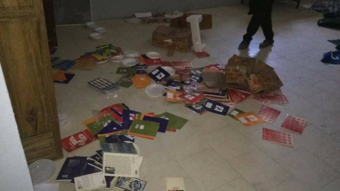Les images de l'incendie de l’école Cheikou Touré à Guet Ndar Les images de l'incendie de l’école Cheikou Touré à Guet Ndar
