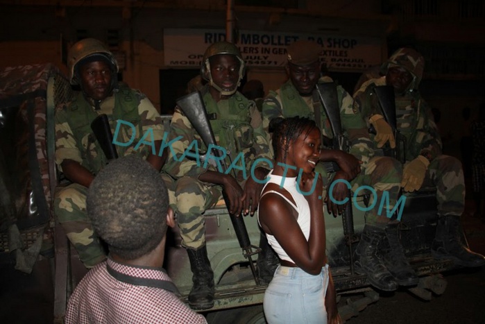  GAMBIE : L'accès au palais présidentiel refusé aux soldats sénégalais de la Cedeao ...(Photos)