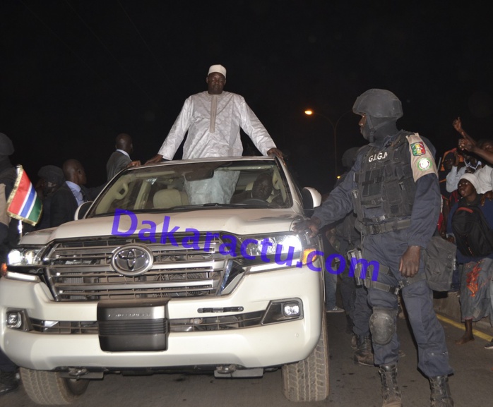 (Reportage photos) : La Gambie déroule le tapis rouge à son président Adama Barrow