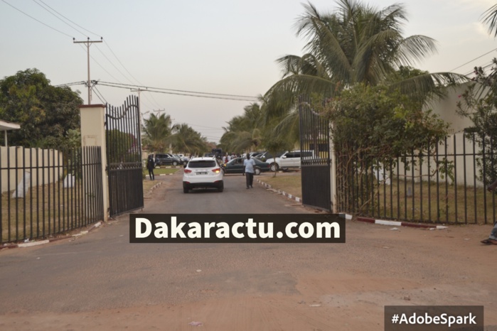 A Taf Brufut, le palais de substitution du président Barrow