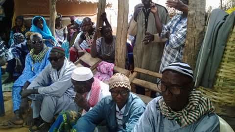 La cérémonie du 7e jour du décès de Yamadou SAGNA, Ibrahima de son vrai nom dans son village natal de KOBOKHOTO