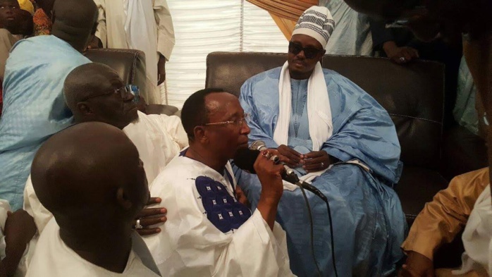 PIKINE : Serigne Bassirou Abdou Khadre Mbacké rend visite à son disciple Abo Sall PIKINE : Serigne Bassirou Abdou Khadre Mbacké rend visite à son disciple Abo Sall