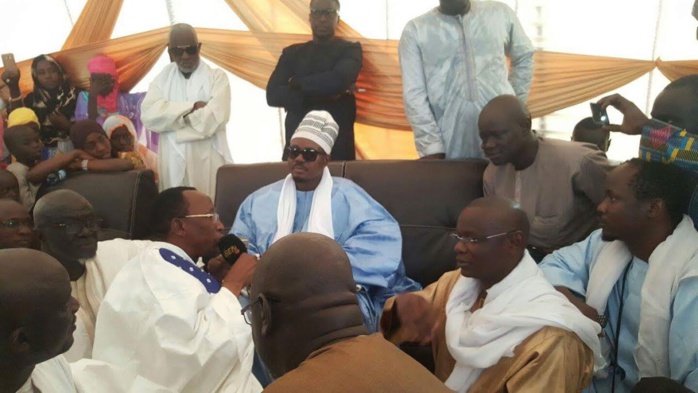 PIKINE : Serigne Bassirou Abdou Khadre Mbacké rend visite à son disciple Abo Sall