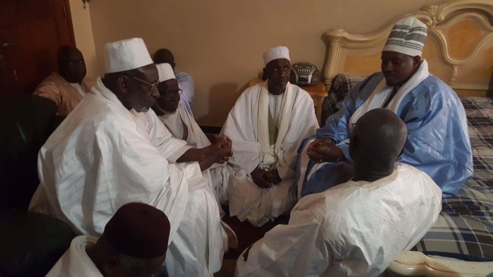 PIKINE : Serigne Bassirou Abdou Khadre Mbacké rend visite à son disciple Abo Sall PIKINE : Serigne Bassirou Abdou Khadre Mbacké rend visite à son disciple Abo Sall