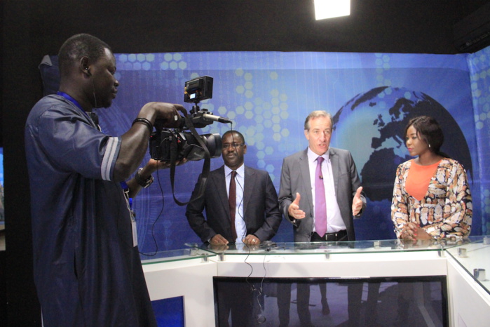 D Media : L’ambassadeur de France se rend chez Bougane (Photos)