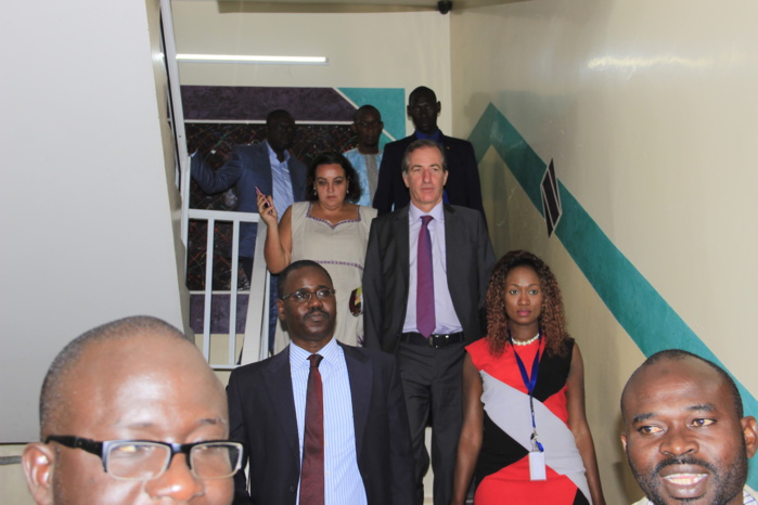 D Media : L’ambassadeur de France se rend chez Bougane (Photos)