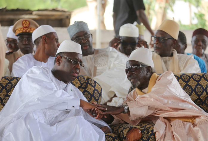 PIRE : Le président Macky Sall a présenté ses condoléances à la famille de Serigne Moustapha Sy (IMAGES)