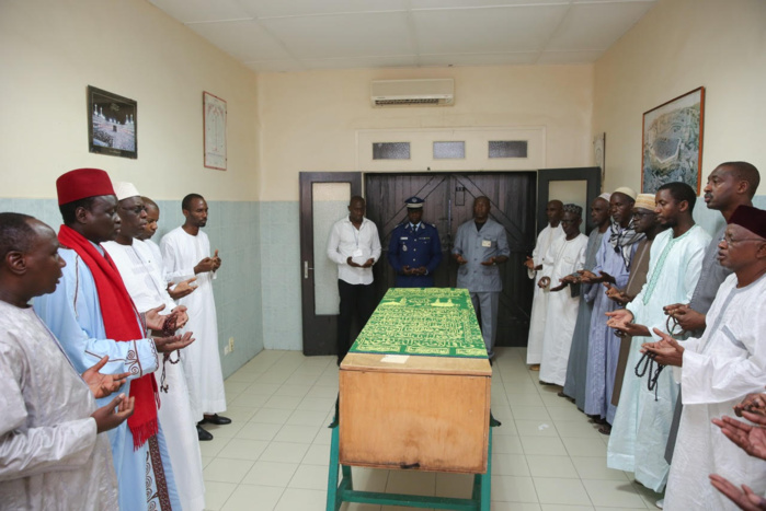  La levée du corps de Djibo Leyti Ka en images