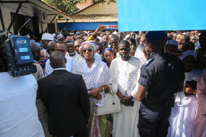 La levée du corps de Djibo Leyti Ka en images La levée du corps de Djibo Leyti Ka en images