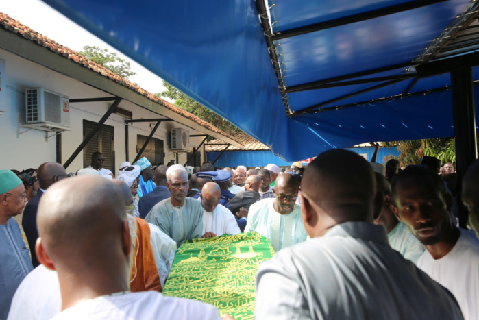  La levée du corps de Djibo Leyti Ka en images