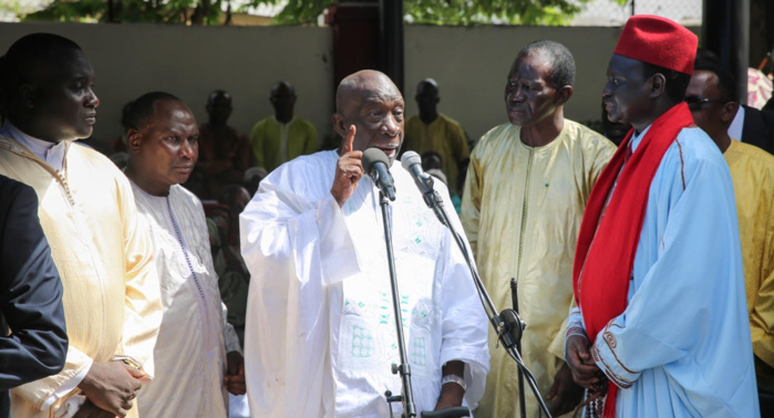  La levée du corps de Djibo Leyti Ka en images