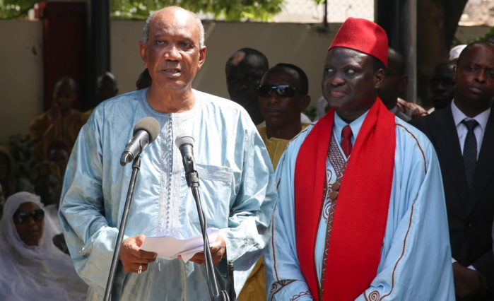  La levée du corps de Djibo Leyti Ka en images