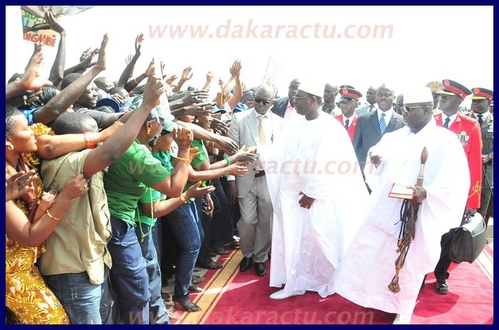 Gambie : La visite de Macky Sall chez Yahya Jammeh en images (PHOTOS) Gambie : La visite de Macky Sall chez Yahya Jammeh en images (PHOTOS)
