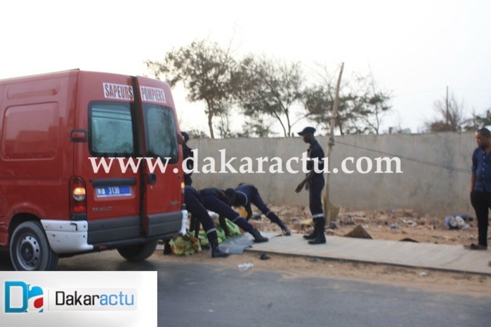 EXCLUSIF: Les images du Nigerian tué et jeté à la rue entre Nord-Foire et le cimetiere de Yoff (PHOTOS)