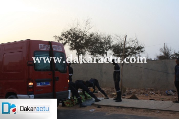 EXCLUSIF: Les images du Nigerian tué et jeté à la rue entre Nord-Foire et le cimetiere de Yoff (PHOTOS)