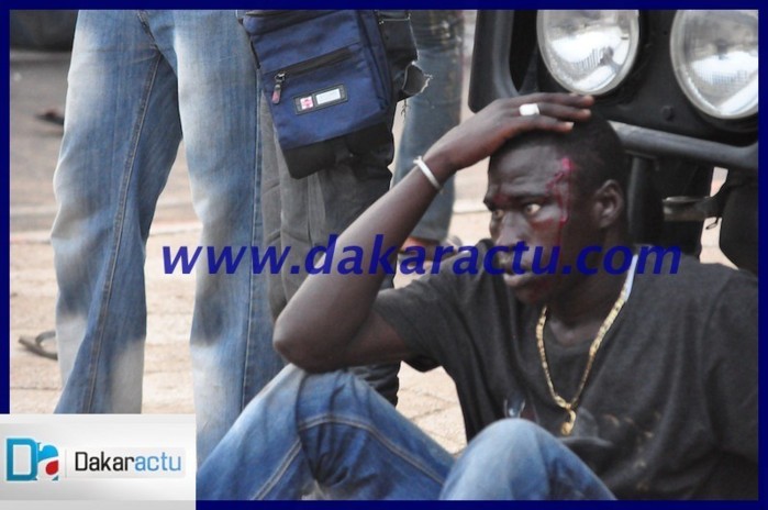Le face-à-face entre Modou Lô et Gris Bordeaux se termine dans la bagarre entre supporters des deux camps (PHOTOS)