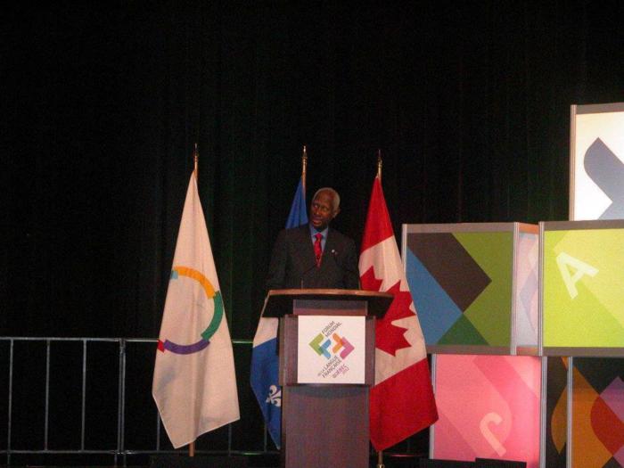 Francophonie: Abdou Diouf dénonce le refus de visas aux francophones.