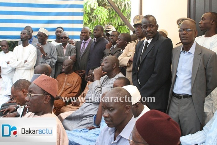 La levée du corps de Madior Fall en images La levée du corps de Madior Fall en images