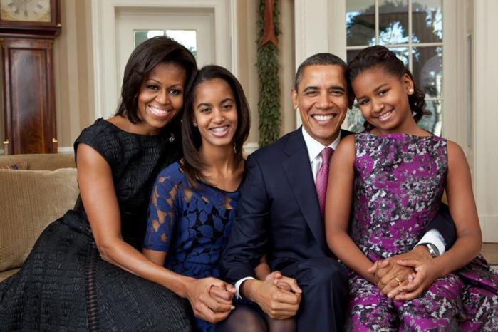 La famille Obama en images