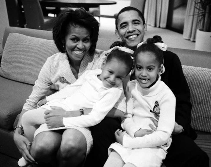 La famille Obama en images La famille Obama en images