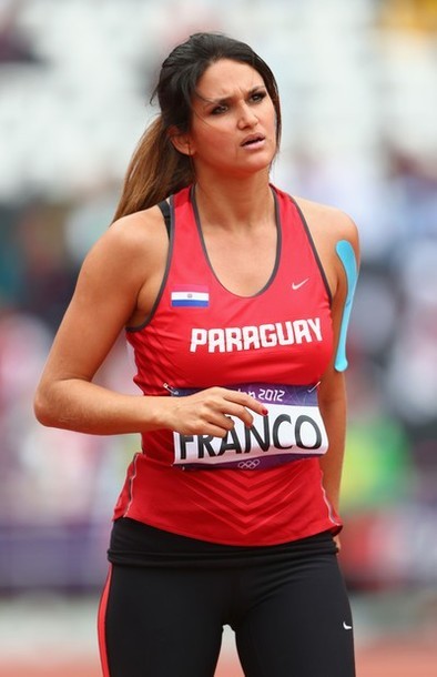 Leryn Franco illumine le stade olympique (PHOTOS)