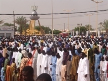 Priere d'Aid El Fitr à la Grande Mosquée de Touba (PHOTOS) Priere d'Aid El Fitr à la Grande Mosquée de Touba (PHOTOS)