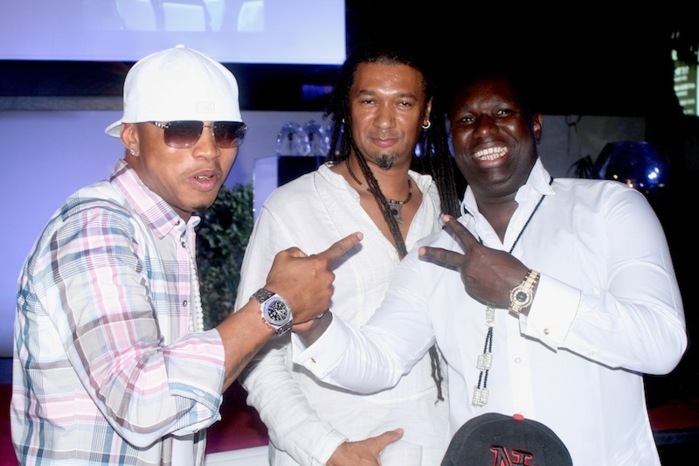 Elhadji Diouf , Cyrille Bathily et Salam diallo 