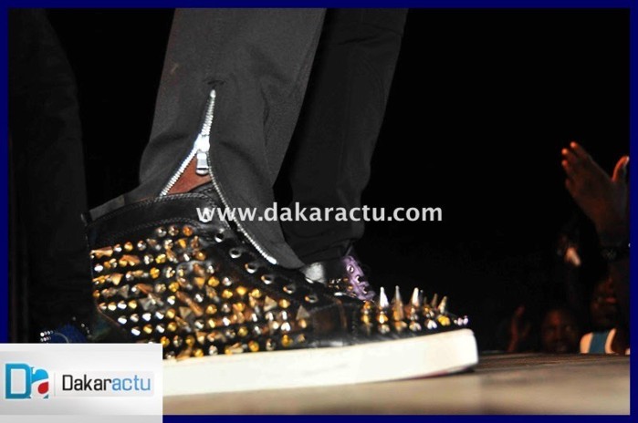 Les chaussures Louboutin de Wally Seck Les chaussures Louboutin de Wally Seck