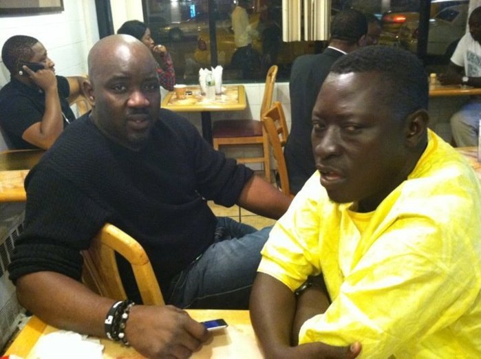 Secka et Blake Diallo au Cafe 2115 à New York City