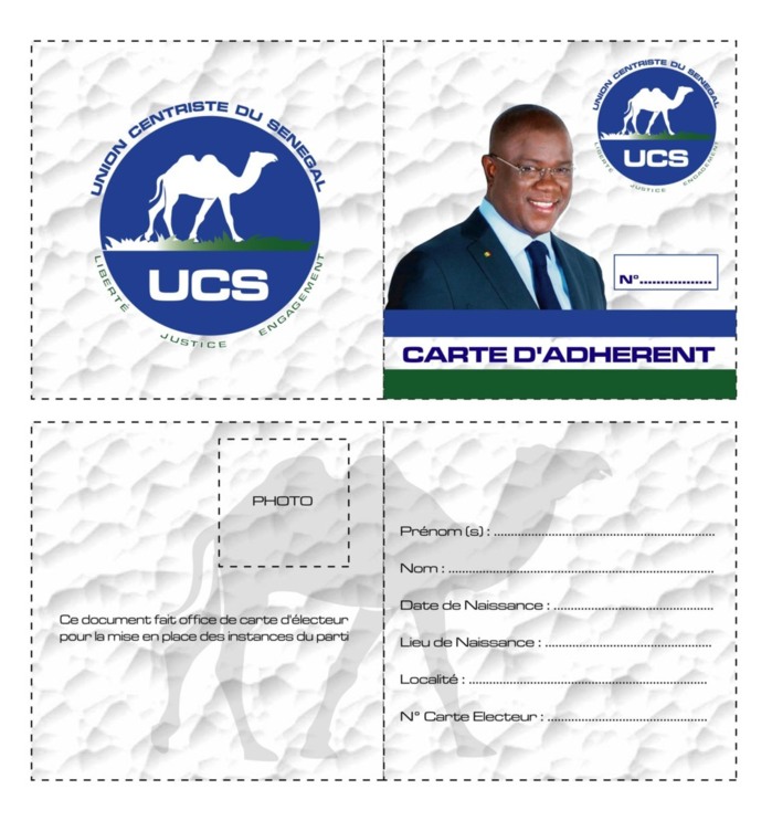 Baldé lance son parti, l'UCS, positionné au centre.