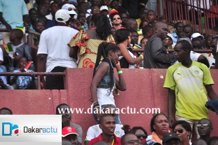 Lissa "Un café avec " était au stade Léopold Sédar Senghor pour suivre le match Sénégal - Cote d'ivoire