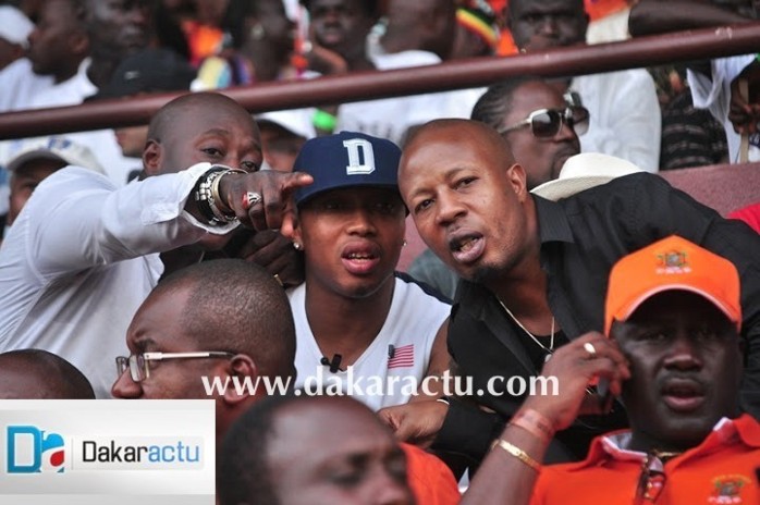 Le trio Fadiga , Elhadji Diouf et Paco Jackson