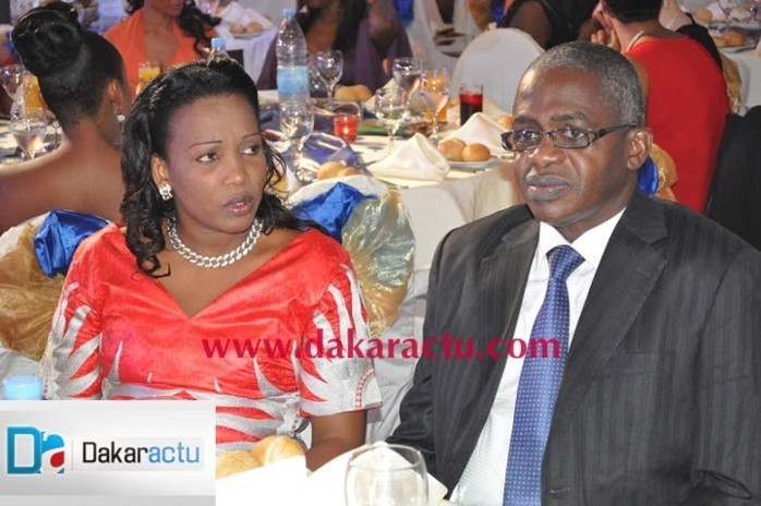 L'ancien Directeur de la RTS, Daouda Ndiaye et sa femme