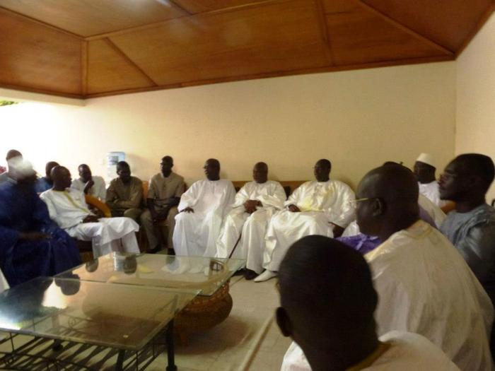 Voeux de Tabaski chez Macky Sall  à mermoz ( Photos)
