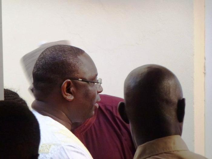 Voeux de Tabaski chez Macky Sall  à mermoz ( Photos)