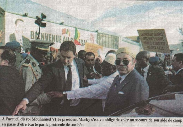 Le Président Macky Sall vole au secours de son aide de Camp écarté par le protocole de Mohamed VI