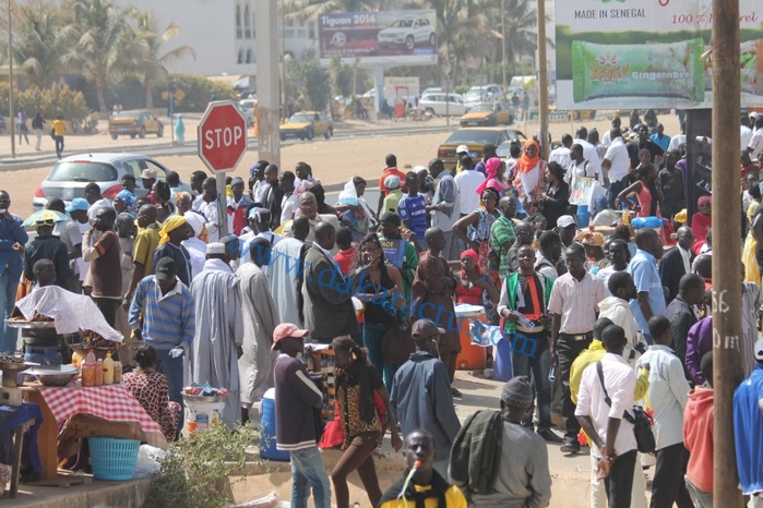 Les premières images de la forte mobilisation des militants du Pds devant la permanence El hadj Amadou Lamine Badji