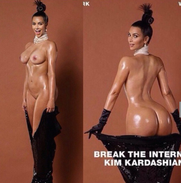 Les photos nues de Kim Kardashian pour "Paper Magazine" font le buzz sur internet