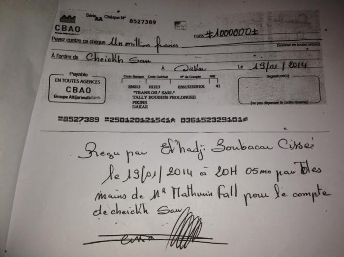 Escroquerie foncière : Cheikh Sarr, le frère de Oumar Sarr (coordinateur du Pds), poursuivi pour abus de confiance Escroquerie foncière : Cheikh Sarr, le frère de Oumar Sarr (coordinateur du Pds), poursuivi pour abus de confiance