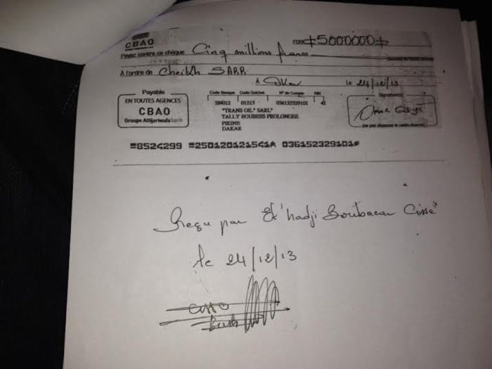 Escroquerie foncière : Cheikh Sarr, le frère de Oumar Sarr (coordinateur du Pds), poursuivi pour abus de confiance Escroquerie foncière : Cheikh Sarr, le frère de Oumar Sarr (coordinateur du Pds), poursuivi pour abus de confiance