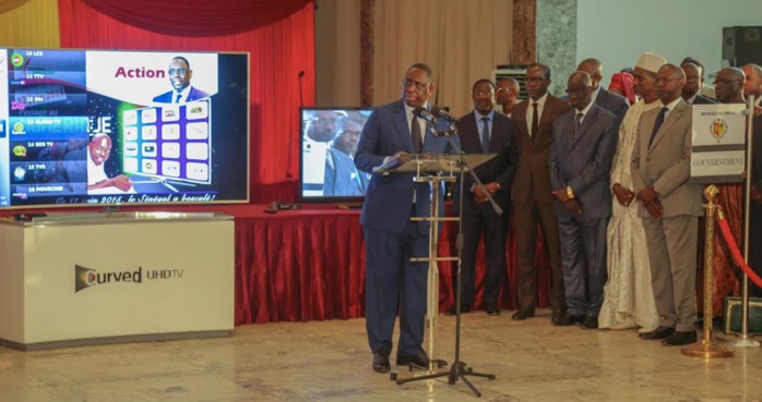 Passage de l'analogie au numérique : Macky Sall décide du gel et de l’audit des fréquences non encore exploitées et celles en dormance Passage de l'analogie au numérique : Macky Sall décide du gel et de l’audit des fréquences non encore exploitées et celles en dormance