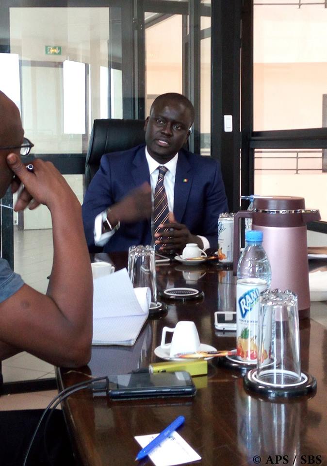 Le Directeur de l’ADIE pour « le désenclavement numérique du Sénégal » Le Directeur de l’ADIE pour « le désenclavement numérique du Sénégal »