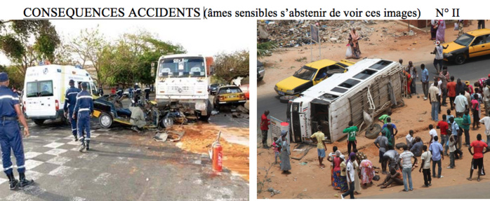 Contribution : Réflexions sur la recrudescence des accidents de la route ( El Hadj Papa Cissé Guèye )