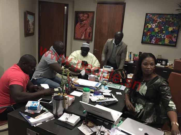 Aziz N'diaye a conclu le combat Yékini/Lac De Guiers II (IMAGES)