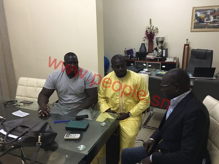 Aziz N'diaye a conclu le combat Yékini/Lac De Guiers II (IMAGES)