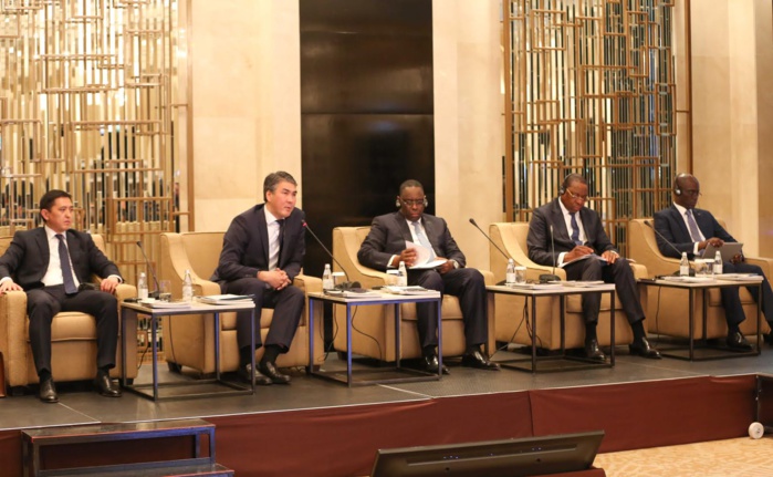 Rencontre entre le président Macky Sall et les acteurs majeurs de l'économie du Kazakhstan