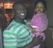 Modou Lo en compagnie de la fille d'Overdoze