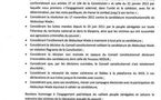 Contribution: Sur 8 signataires du M23 seuls 3 ont tenu parole (Ibrahima Fall, Idrissa Seck, Cheikh Bamba Dièye)